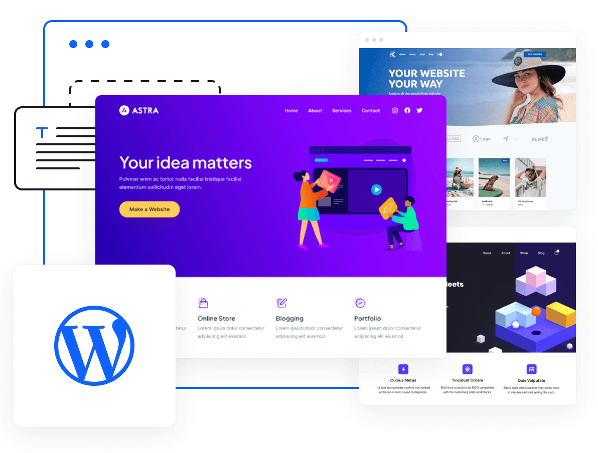 Arabic Title - Build your website with optimized WordPress hosting